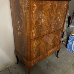 Antique Italian Wood Dresser 