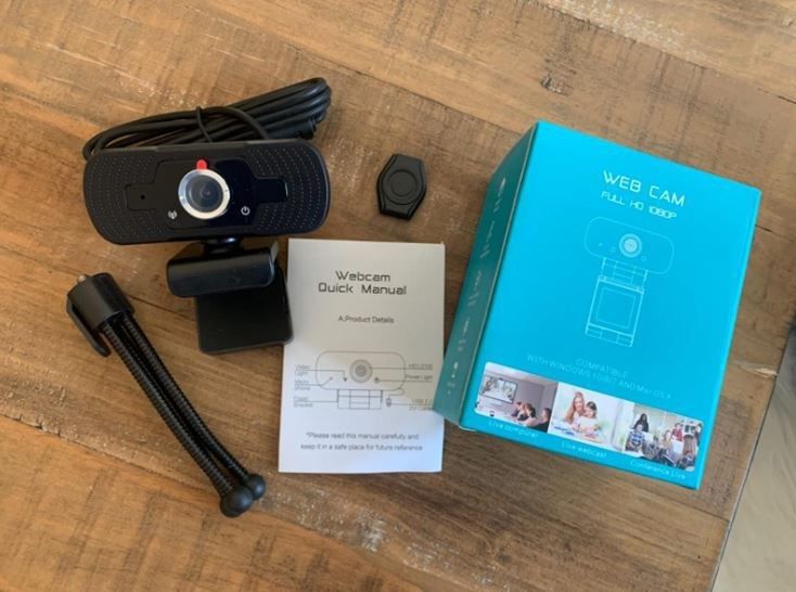 H.D. 1080p Webcam with Noise Reduction Microphone