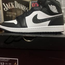 Air Jordan 1 Mid SE Black Cement (Unreleased)
