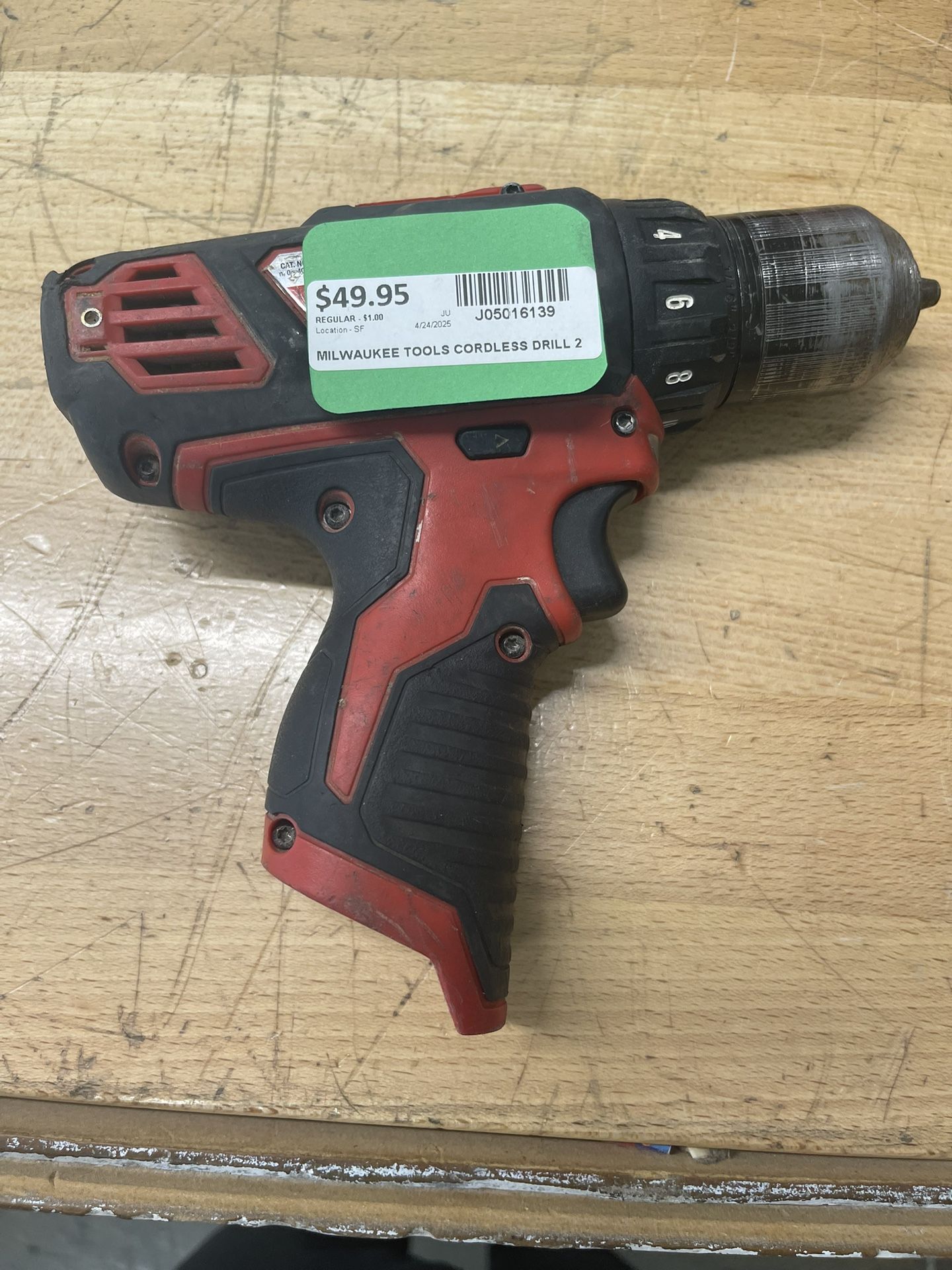 Milwaukee Cordless Drill