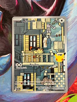 Meowth #144 Pokemon TCG 30th Celebration Anniversary