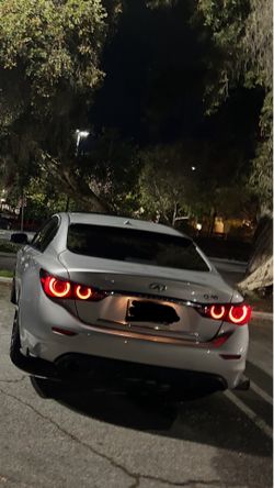 Q50 Smoked Skyline taillights