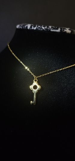 Key Pendant Necklace 