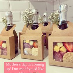 Mother’s day Charcuterie and Wine Gift 