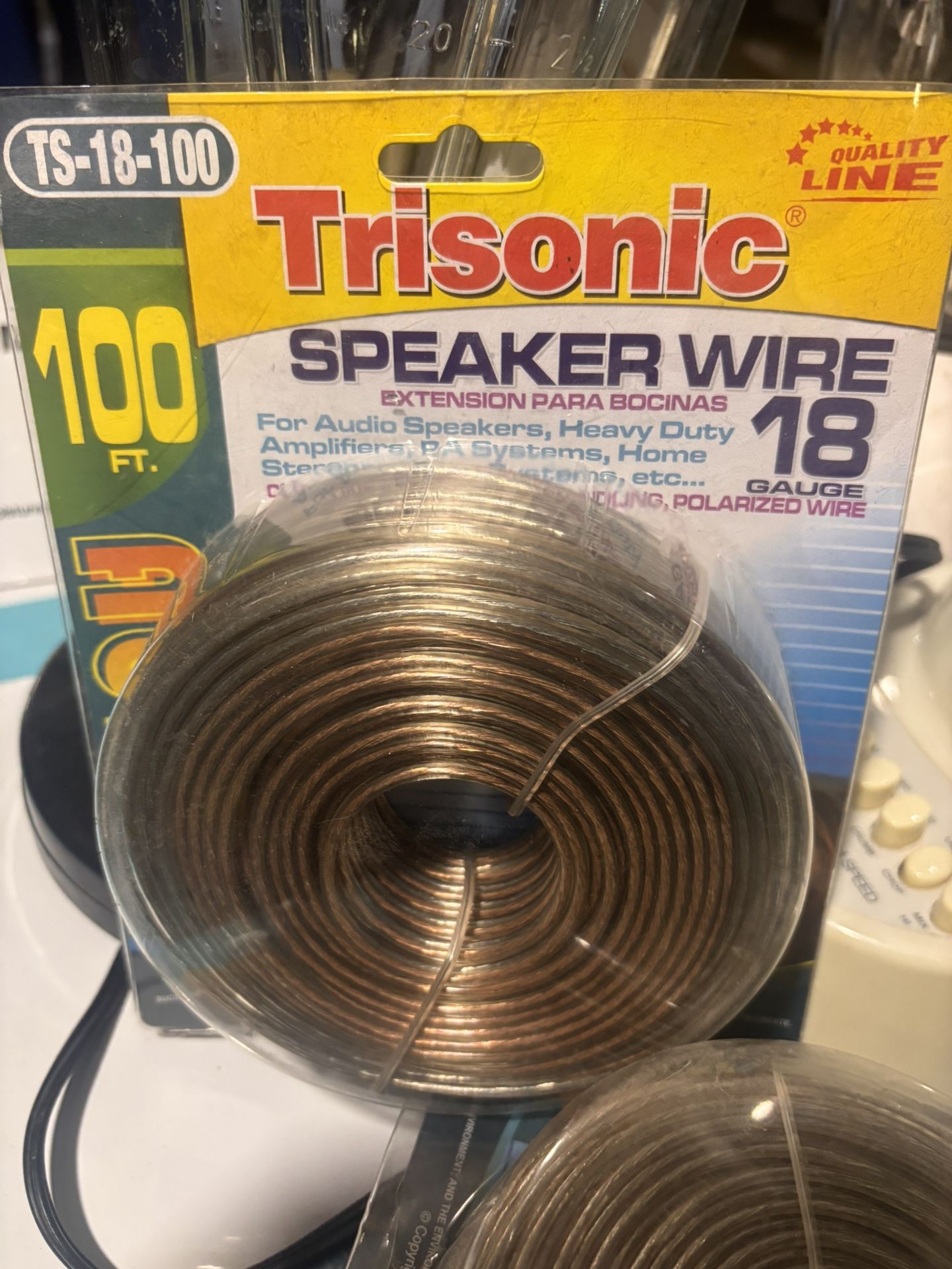 100 Feet New Speaker Wire