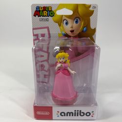 New amiibo Peach Multi-Colored Super Mario For Wii U