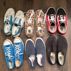Vans And Converse Shoes