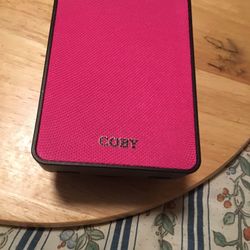 pink bluetooth speaker