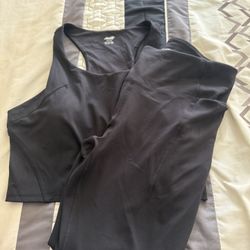 Avia Woman’s Work Out Set Black 