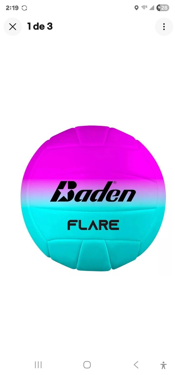 Baden Volleyball - Blue/Pink. Baden Volleyball - Blue/Pink