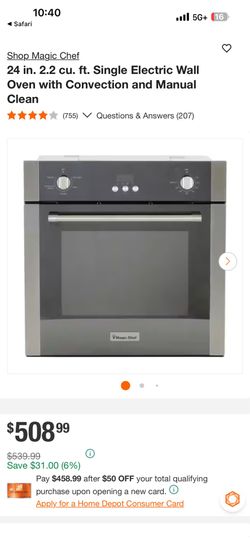 24 Inch Built in Oven