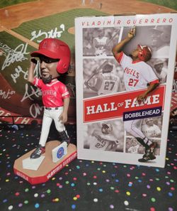 Vladimir Guerrero HOF Angels Bobblehead NEW 