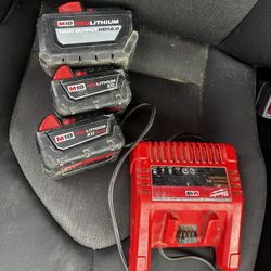 M18 5.0 & 12.0 Battery & Charger 