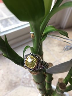 10k Gold Filled Yellow Quartz Ring