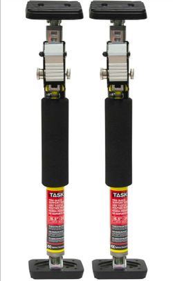 TASK | (2-Pack) QSR 16 1/2-inch to 24-inch Mini Length Quick Support Rod