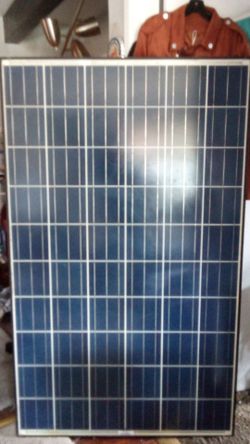 2 (two). 250 watt solar panels W/ Controler.