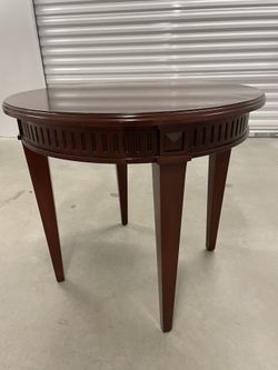 Nancy Corzine Mahogany Accent Table