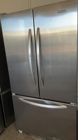 Kitchen Aid French Door Stainless Steel Fridge

