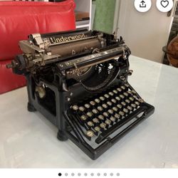Antique Underwood Typewriter
