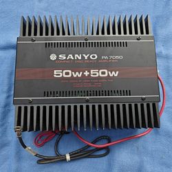 Sanyo Old School Car Audio Amp