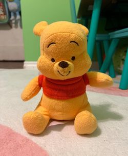 Disney baby Winnie The Pooh rattle plush