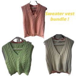 Sweater Vest Bundle 