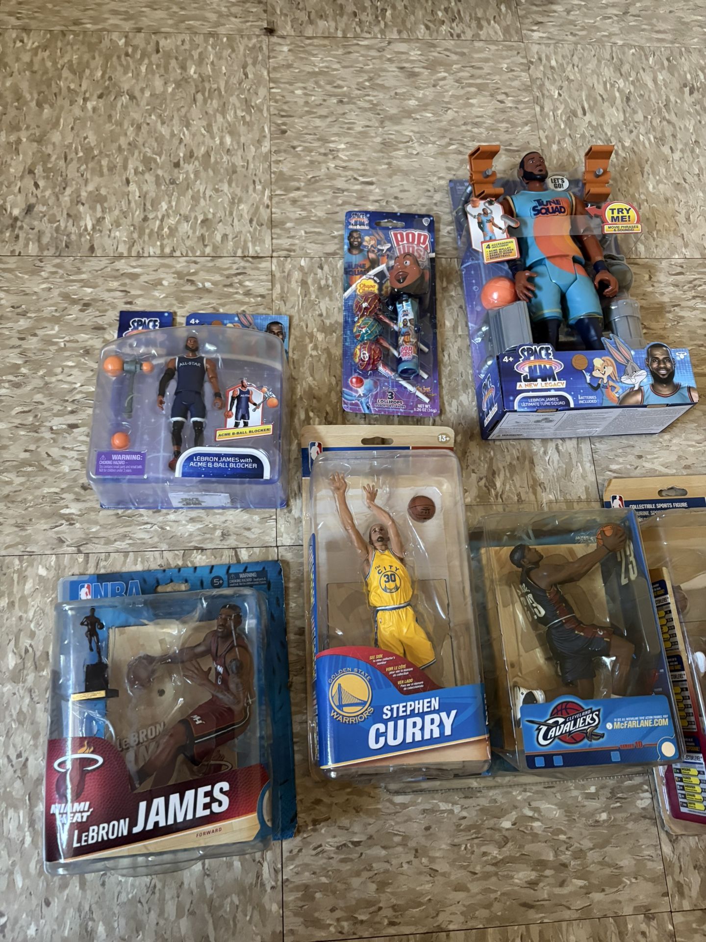 LeBron James collectibles