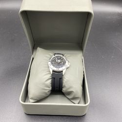 New CAT Stainless Steel Watch & Rubber Wrist Band Analog “ Our Time To Lead” 