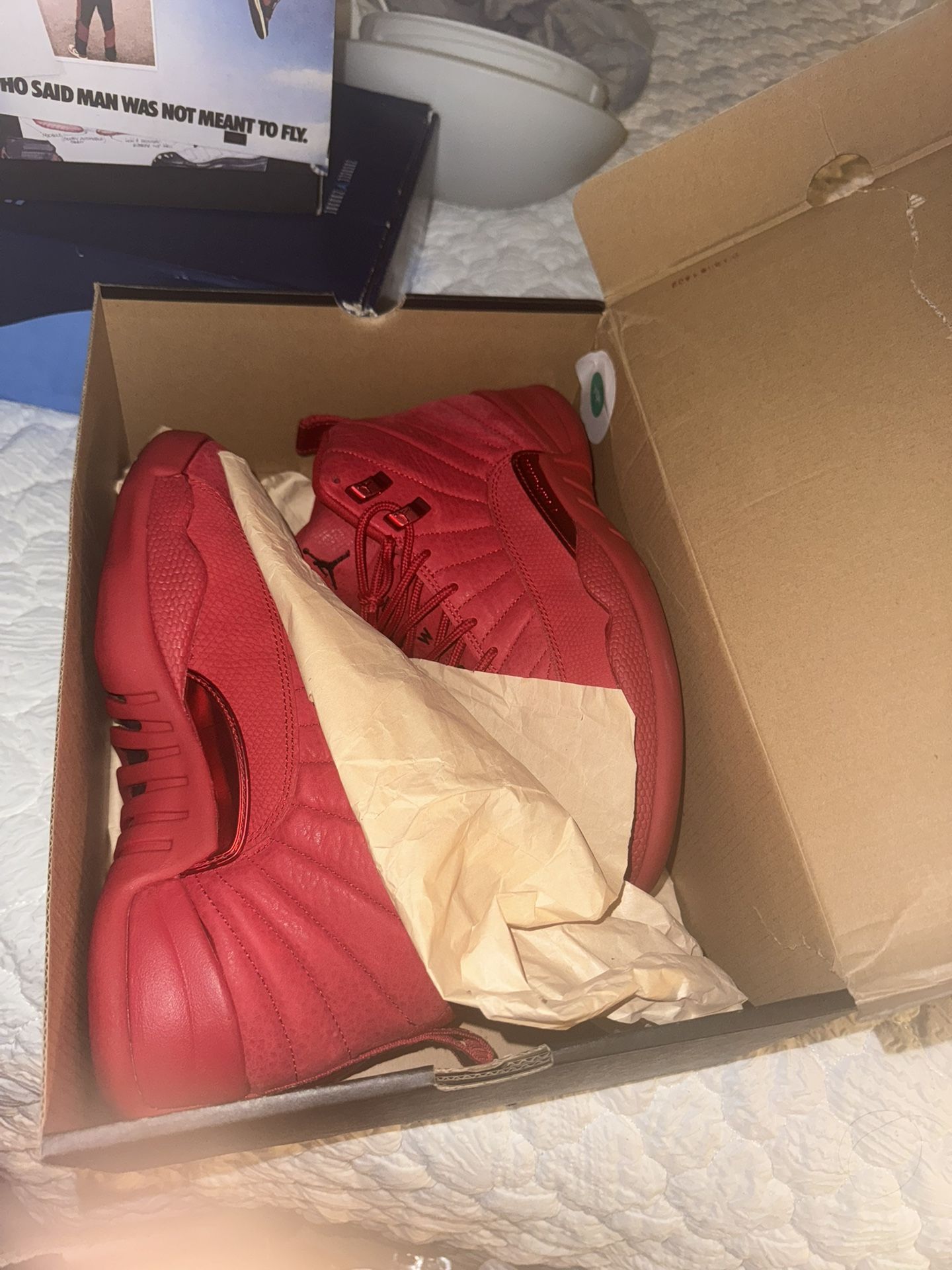 Jordan 12’s (GYM RED)  Mens Size 8 (trade For Flint 13’s)