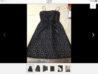 White House black market size 1/2 dress lace black