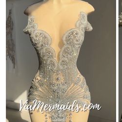 Sequin Custom Tailored Dress