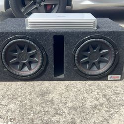 Subwoofers and Amp