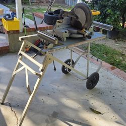 Dewalt DW705, 12in - RIDGID Miter Stand