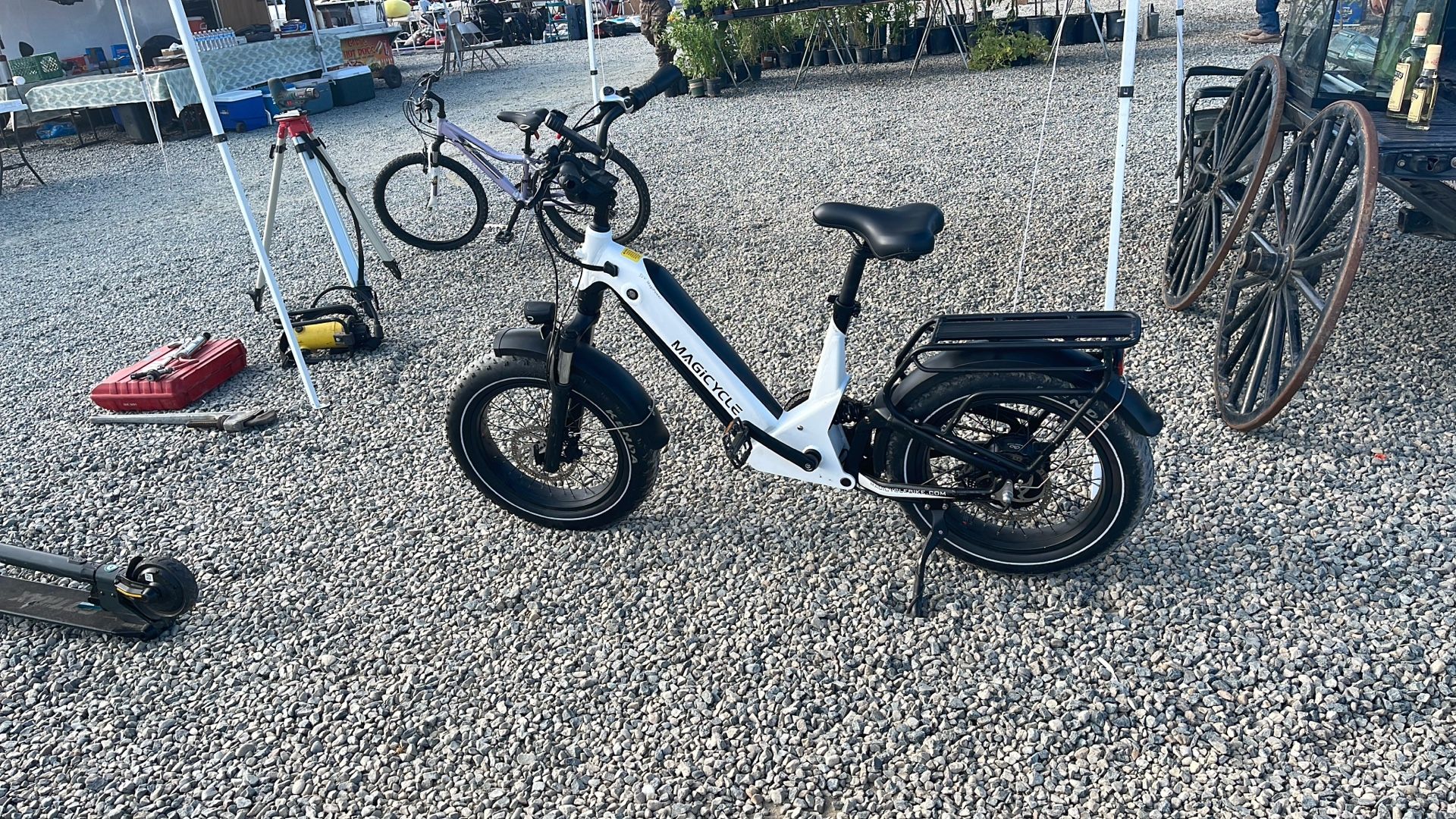 Full suspension electric bike