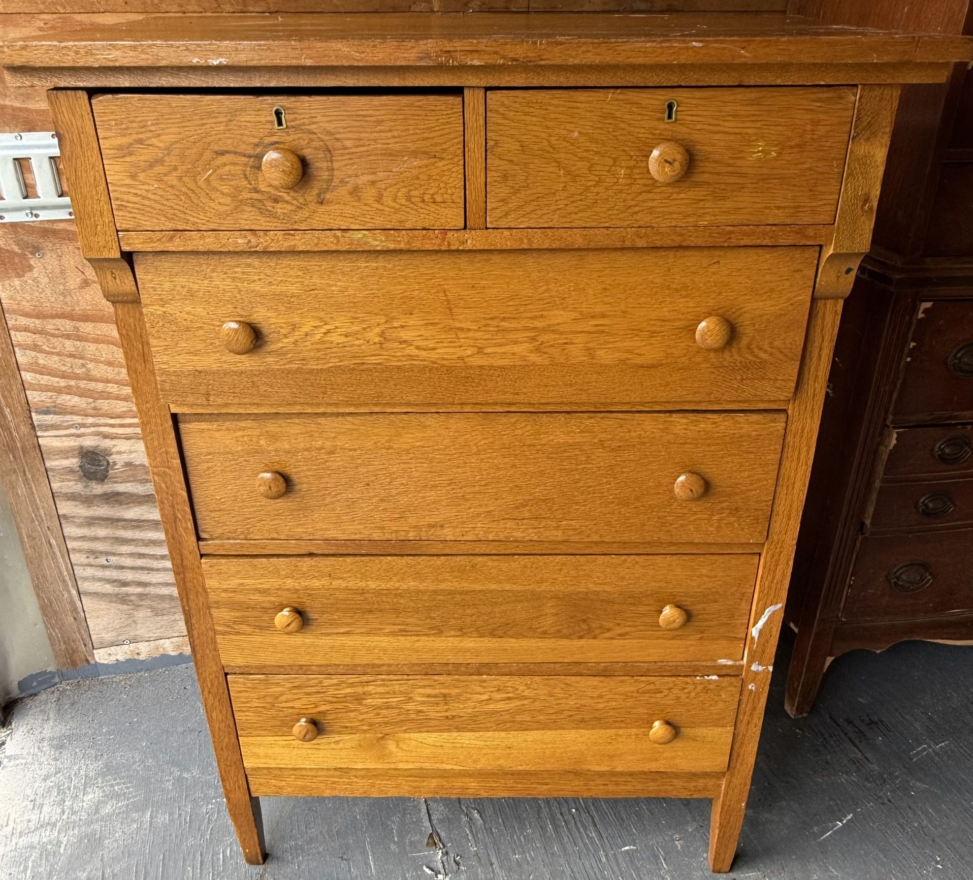 Antique Wooden Dresser