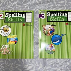 Spelling Skills Books Grade 2 and Grade 3 