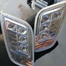 99 - 03 Jeep Wrangler TJ Amber Lights W/Clear Lens