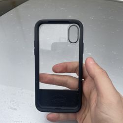Iphone X Otter Box Case See Through