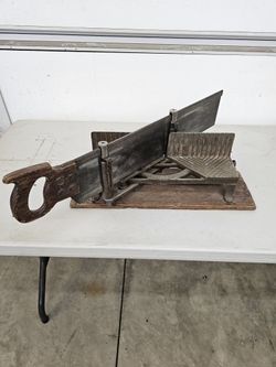 Marsh -Ayer Vintage Miter Saw.