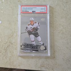 2023 UPPER DECK NHL STAR ROOKIES BOX SET #1 CONNOR BEDARD PSA 10