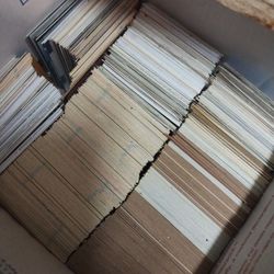 Box Of Late 80's-90's MLB Cards