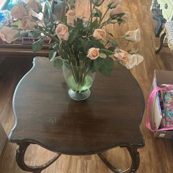 Edwardian Antique Parlor Table Louis XV 