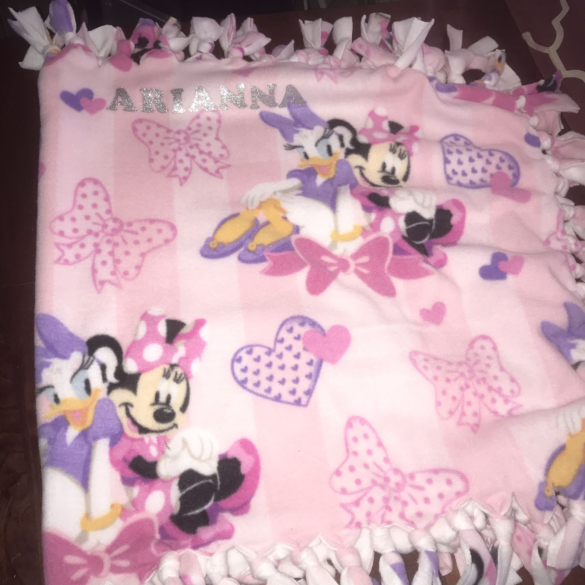 Fleece pillows & blankets