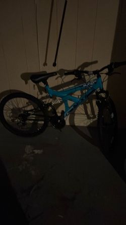 Blue bike