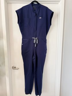 Scrub Jumpsuit- Figs large