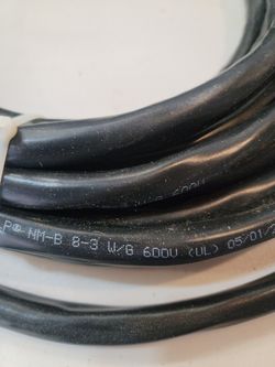 24+ ' stranded 8-3 for stove wiring