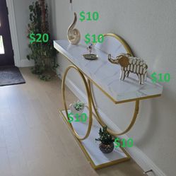 Entry Tables- show Pices