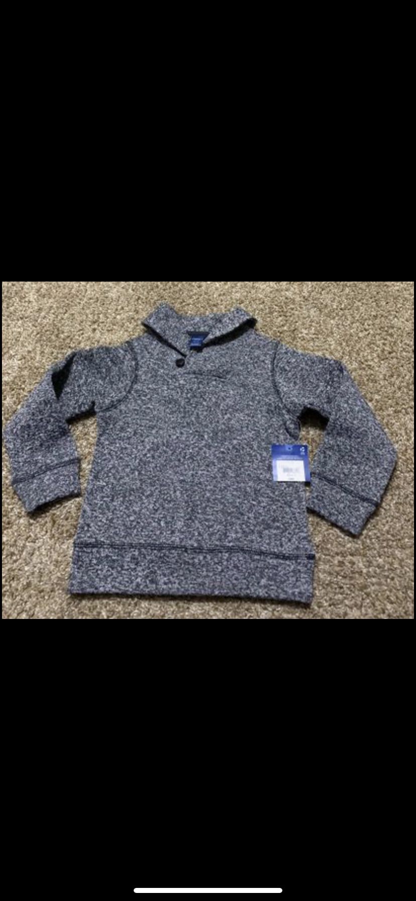 Boys brand new pull over sweater size 4/5