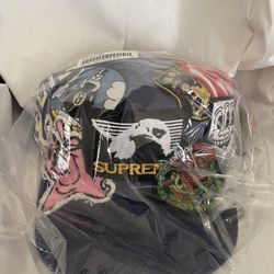 Supreme Patches 6-Panel Navy