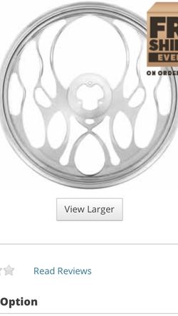 Chrome Billet Steering Wheel